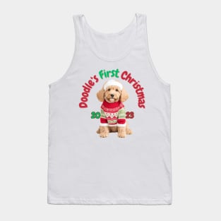 Doodle's First Christmas 2023 Tank Top